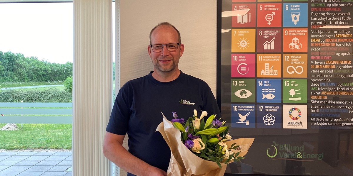 Velkommen til vores ny medarbejder Jan | Billund Vand & Energi